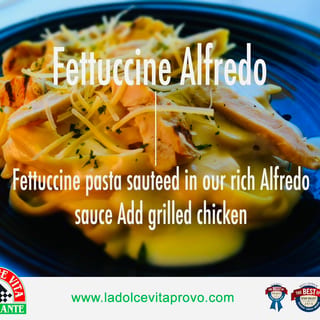 Lunch Special Chicken Fettuccini