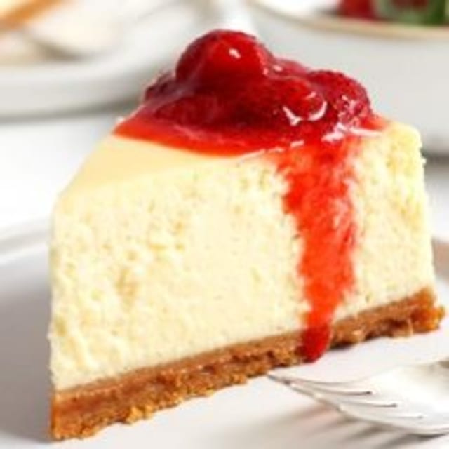 New York Style Cheesecake.